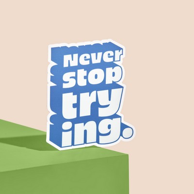 3"x3" Die Cut Custom Sticker (High Quantity)